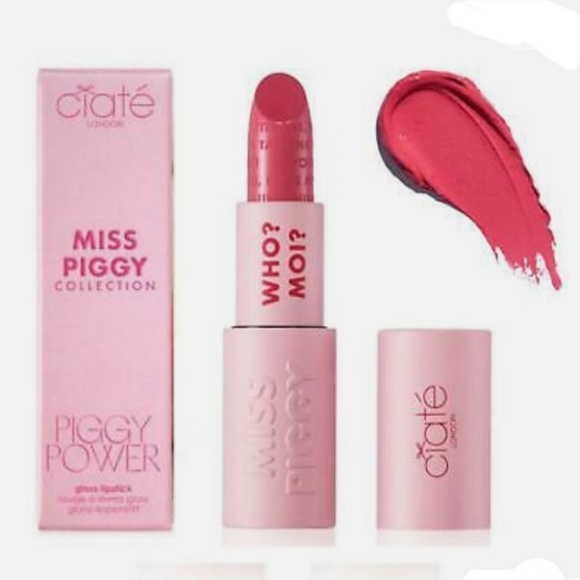 Ciate Makeup Miss Piggy Collection Gloss Lip Stick Piggy Power Pink Disney Poshmark